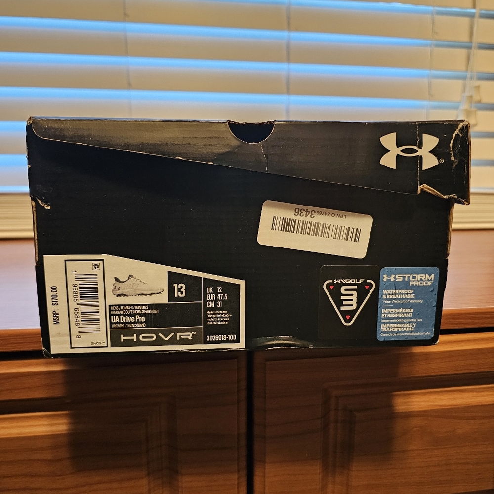 Under Armour Drive Pro Golf Shoes - Picture 10 of 11